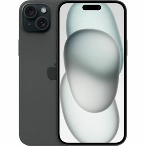 iPhone 15 Plus 128GB - Black - 6.7in OLED Super Retina XDR Display - 48MP Main Camera - Face ID - A16 Bionic - 5G - IP68 -