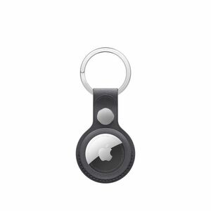 Apple AirTag Key Ring - Stainless Steel - 1 - Black - Durable