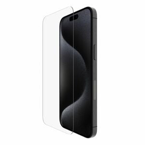 Belkin UltraGlass 2 Tempered Glass Screen Protector for iPhone 15 Pro Max - Transparent - 1 / Pack - For 17 cm (6.7") OLED
