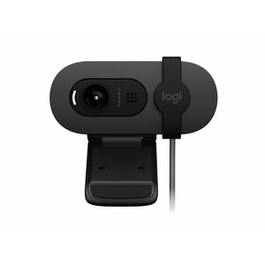 Logitech BRIO 105 Webcam - 2 Megapixel - 30 fps - Graphite - USB Type A - 1920 x 1080 Video - CMOS Sensor - Fixed Focus - 