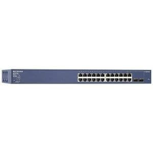 Netgear Smart GS724TP 24 Ports Manageable Ethernet Switch - Gigabit Ethernet - 10/100/1000Base-T, 1000Base-X - 4 Layer Sup