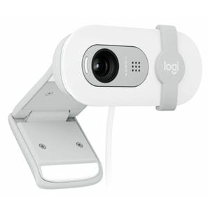 Webcam Logitech BRIO 100 - 2 Mégapixels - 30 fps - Blanc cassé - USB Type A - Vidéo 1920 x 1080 - Focale fixe - 58° Angle 