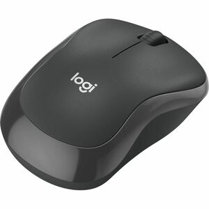 Logitech M240 Mouse - Bluetooth - USB Type A - Optical - 3 Button(s) - Graphite - Wireless - 2.40 GHz - 4000 dpi - Scroll 
