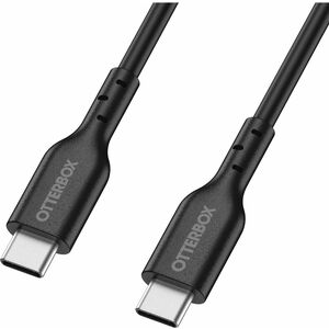 OtterBox 2 m USB-C Cabo de transferência de dados - 1 / Pack - Cable for Smartphone, Tablet - 480 Mbit/s - Preto