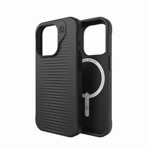 ZAGG Luxe Snap Case for Apple iPhone 15 Pro Smartphone - Clear - Textured - Bacterial Resistant, Odor Resistant - Graphene