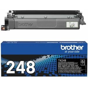 Brother TN-248BK Original Laser Toner Cartridge - Black - 4 Pack - 1000 Pages