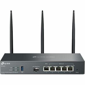 Omada ER706W Wi-Fi 6 IEEE 802.11 a/b/g/n/ac/ax Ethernet Drahtlos Router - Dualband - 2,40 GHz ISM-Band - 5 GHz UNII-Band -