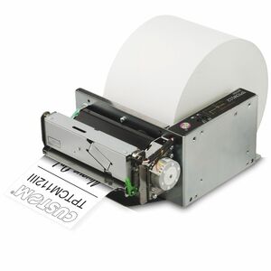 Custom TPTCM112III Kiosk, Bankwesen Direktthermodrucker - Monochrom - Quittungsdruck - USB - Seriell - With Schneider - 20
