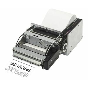 Custom TPTCM112III Kiosk, Bankwesen Direktthermodrucker - Monochrom - Quittungsdruck - USB - Seriell - With Schneider - 20