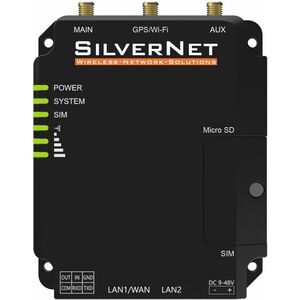 SilverNet iSITE Connect Wi-Fi 4 IEEE 802.11b/g/n 2 SIM Ethernet, Cellular Modem/Wireless Router - 4G - LTE, WCDMA - 1 x Ne