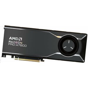 AMD Radeon Pro W7800 显卡 - 32 GB GDDR6 - 全高度 - 7680 x 4320 - 256 位 总线宽度 - PCI Express 4.0 x16 - DP接口 - 3 x DisplayPort - 1 