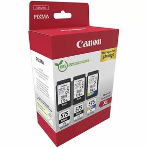 Canon Hoch (XL) Kapazität Tintenstrahl Tintenpatrone - Schwarz, Cyan, Magenta, Gelb - Original - Value Pack - 3er Pack