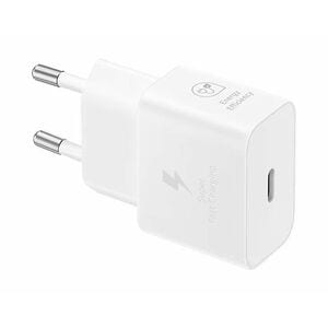 Samsung 25 W AC Adapter - Universal Adapter - For Wireless Headphone, Tablet PC, Smartphone - 120 V AC, 230 V AC Input - 5