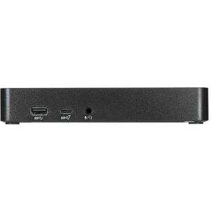 Targus Universal C型 USB 扩展插口 用于 笔记本电脑, 显示器 - 100 W 电源 - 黑 - 2 支持的显示器 - 4K, 5K - 3840 x 2160, 5120 x 2880 - 4 x USB端口 - 3 x