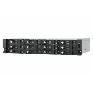 QNAP TL-R1200PES-RP 12 x Total Bays DAS Storage System - 2U Rack-mountable - 0 x HDD Installed - RAID Supported