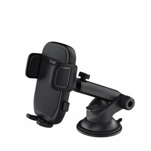 Support Téléphone Portable Trust Runo - 115 mm x 80 mm x 60 mm x - Acrylonitrile butadiène styrène (ABS), Plastique - Noir