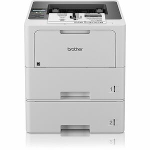 Brother HL-L6210dwt Desktop Wired/Wireless Laser Printer - Monochrome - 50 ppm Mono - 1200 x 1200 dpi Print - Automatic Du