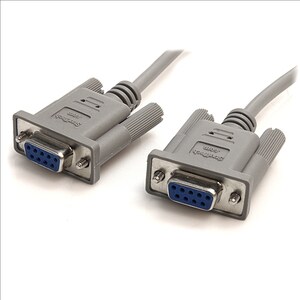 StarTech.com SCNM9FF 3.05 m Serial Data Transfer Cable - 1 Each - Cable for PC, Printer, Modem - First End: 1 x 9-pin DB-9