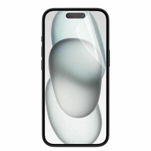Protecteur écran pour iPhone 15, iPhone 15 Pro MOBILIS 5H Chrystal claire - Pour OLED iPhone 15, iPhone 15 Pro - Antimicro