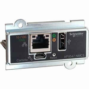 Schneider Electric AP9547 UPS Management Adapter - 1 x Network (RJ-45) Port(s) - Serial - USB