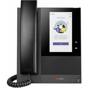 Téléphone IP Poly CCX 400 - Filaire - Filaire - Bureau, Fixation au mur - Noir - 24 x Ligne Totale - VoIP - 12,7 cm (5") L