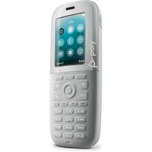 Poly Rove 40 Handset - White - Cordless - DECT - 6.1 cm (2.4") Screen Size - Audio - Headset Port - 18 Hour Battery Talk Time