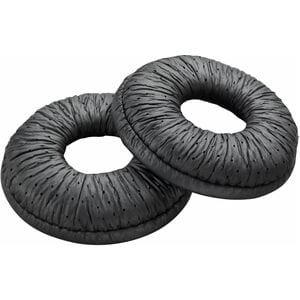 HP Poly CS500 Leatherette Ear Cushions (2 Pieces). Product type: Cushion/ring set, Product colour: Black