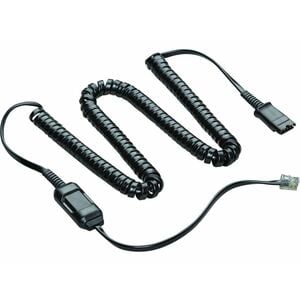 Poly 2,99 m Cabo áudio - 1 - Cable for Fone de ouvido, Dispositivo de áudio - Preto