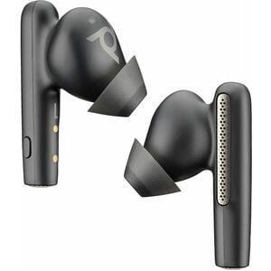 Poly Ponta de ouvido - Preto - 2 Par