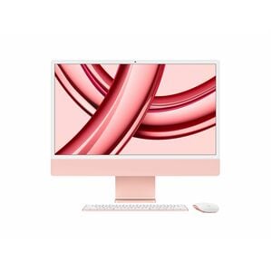 Apple iMac MQRU3KS/A All-in-One Computer - Apple M3 - 8 GB - 512 GB SSD - 61 cm (24") 4.5K - Desktop - Pink - Apple M3 Chi