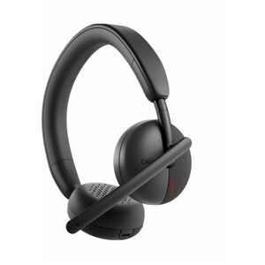 Dell WL3024 Wireless On-ear, Over-the-head Stereo Headset - Black - Microsoft Teams Certification - Siri, Google Assistant