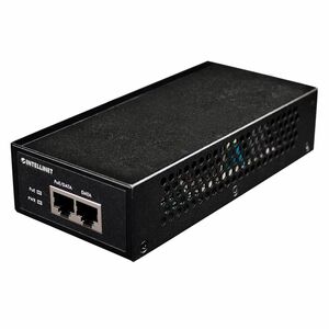 Gigabit High-Power PoE+ Injector, 1 x 30 W, IEEE 802.3at/af Power over Ethernet (PoE+/PoE) - 120 V AC, 230 V AC Input - 1 