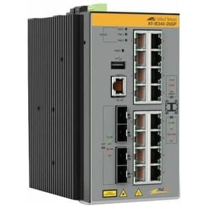Allied Telesis IE340 IE340-20GP 16 Ports Manageable Layer 3 Switch - Gigabit Ethernet - 10/100/1000Base-T, 1000Base-X - 3 