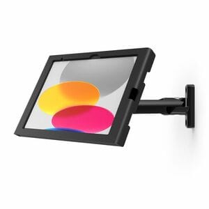Compulocks Swell Swing Wandhalterung für iPad (10. Generation) - Schwarz - Bildschirmgröße: 27,7 cm (10,9 Zoll) - 75 x 75,