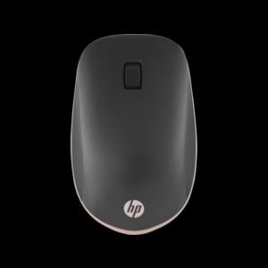 HP 410 Mouse - Bluetooth - SurfaceTrack - 3 Button(s) - Ash Silver - Wireless - 2000 dpi - Symmetrical