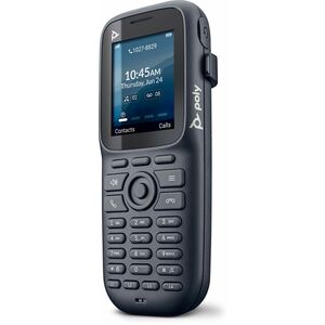 Poly Rove 20 Handset - Black - Cordless - DECT - 5.1 cm (2") Screen Size - Audio - Headset Port - 1 Day Battery Talk Time
