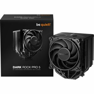 be quiet! Dark Rock Pro 5 Kühllüfter/Wärmeableitblech - PC, Processor, Hauptplatine, Workstation - 120 mm Maximum Fan Diam