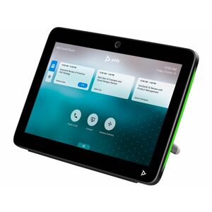 Poly TC10 Tablet for Video Conference Equipment - Black - Wall Mountable