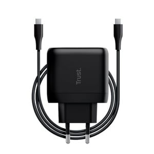 Trust Maxo 65 W AC Adapter - Universal Adapter - For Notebook, Smartphone, Tablet PC - 120 V AC, 230 V AC Input - 5 V DC, 