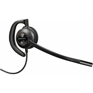 Poly EncorePro 540 Com fios Na orelha Mono Auscultadores - Preto - Monaural - Escuta - 20 Hz para 16 kHz - 130 cm Cabo - O