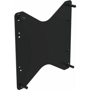 SpacePole Befestigungsadapter für Kiosk, Tablet, Display - Schwarz - Querformat/Hochformat - Bildschirmgröße: 25,4 cm bis 