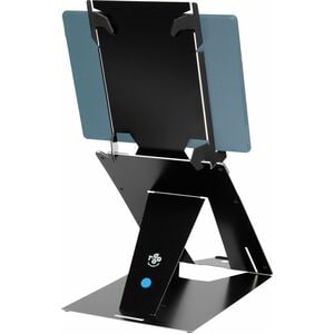 R-Go Altura ajustável Sustentação do Notebook - 25,4 cm (10") para 55,9 cm (22") Suporte de ecrã - Alumínio - Preto - Para