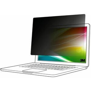 3M Anti-glare Privacy Screen Filter - For 40.6 cm (16) Widescreen LCD Notebook 2 in 1 Notebook - 16:10 - Blue Light Reduction