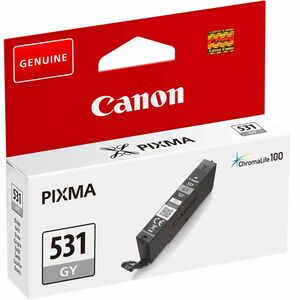 Canon CLI-531GY Standard Kapazität Tintenstrahl Tintenpatrone - Retournierprogramm - Grau - Originaler Pack