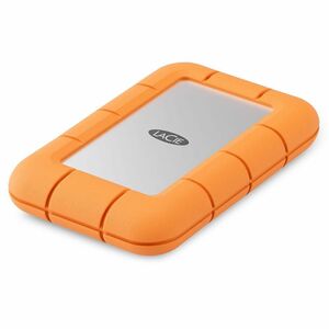 LaCie Rugged Mini STMF1000400 1 TB Portable Rugged Solid State Drive - External - MAC Device Supported - USB 3.2 Gen 2x2 -