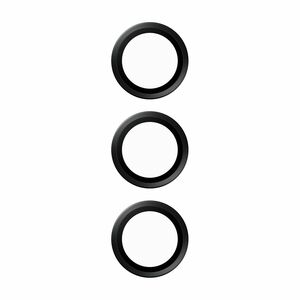 PanzerGlass Hoops Camera Lens Protector - Black - Tempered Glass