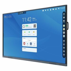 V7 IFP7501-V7HM 4K UHD LCD Collaboration Display - Cortex A55 - 8 GB DDR3 SDRAM - Infrared (IrDA) - Touchscreen - 16:9 Asp