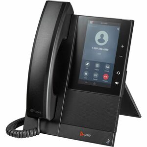 Poly CCX 505 Business Media Phone with Open SIP and
PoE-enabled