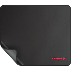 CHERRY Extra grande Tapete para rato - 5 mm x 350 mm x 300 mm Dimension - Preto - Borracha - Antiderrapante, Impermeável, 