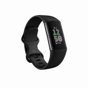 Fitbit Charge 6 Smart Watch - Rectangular - Heart Rate Monitor, Ambient Light Sensor, Electrical Heart Sensor, Optical Hea
